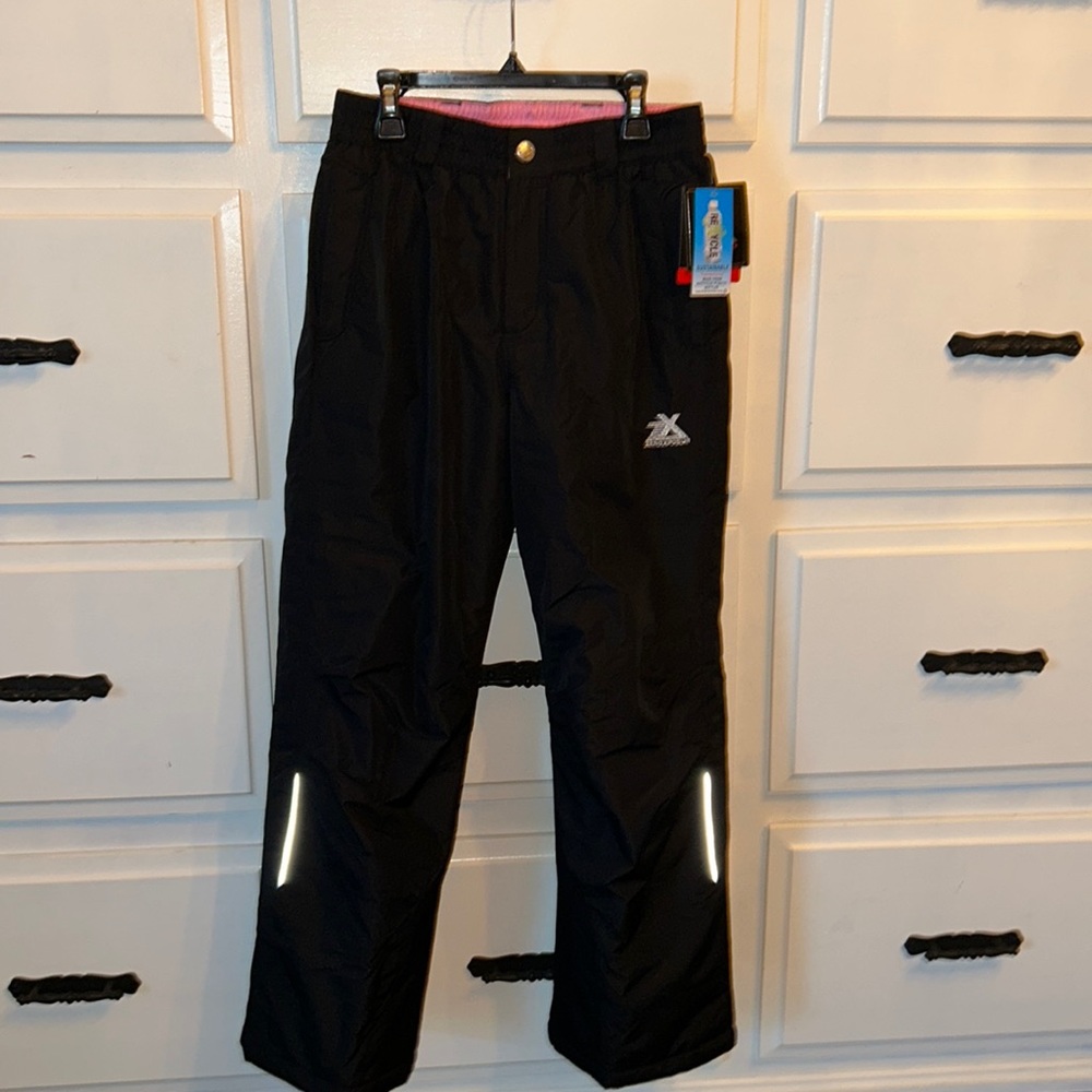 NWT ZEROXPOSUR GIRL’S SNOW PANTS SZ 14/16